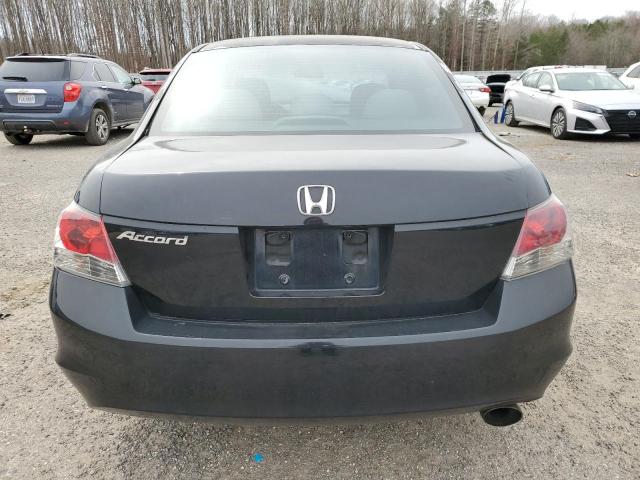 1HGCP26408A049656 - 2008 HONDA ACCORD LXP BLACK photo 6