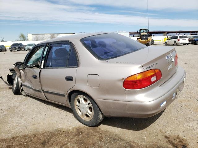 1Y1SK5284WZ404857 - 1998 CHEVROLET GEO PRIZM BASE BROWN photo 2