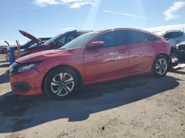 2HGFC2F51HH526887 - 2017 HONDA CIVIC LX RED photo 1