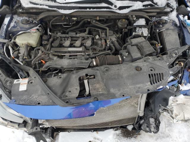 2HGFC1F46GH112228 - 2016 HONDA CIVIC EX BLUE photo 11