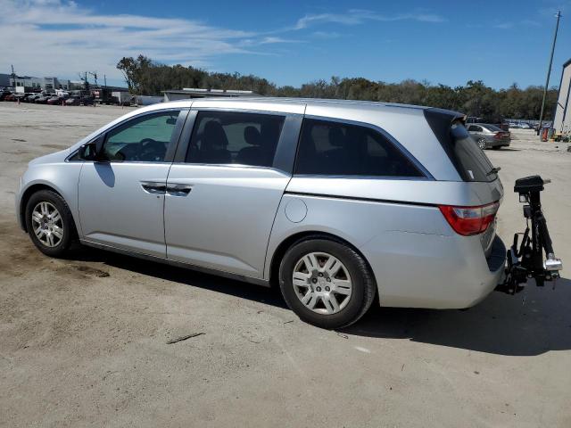 5FNRL5H21CB079184 - 2012 HONDA ODYSSEY LX SILVER photo 2