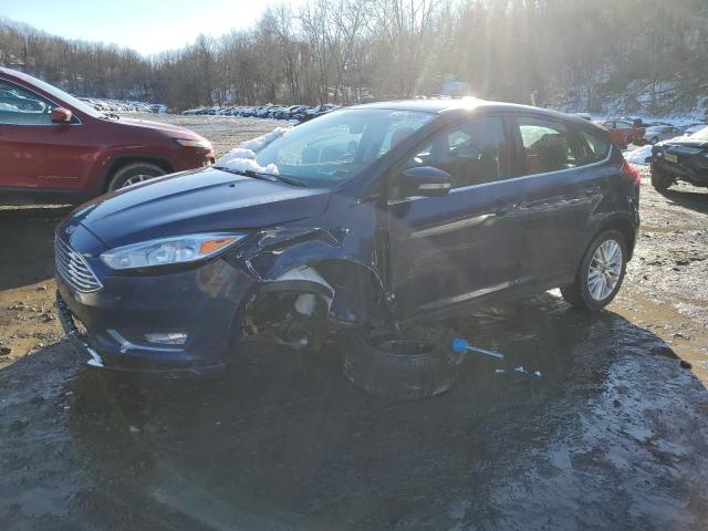 1FADP3N26HL212149 - 2017 FORD FOCUS TITANIUM BLUE photo 1