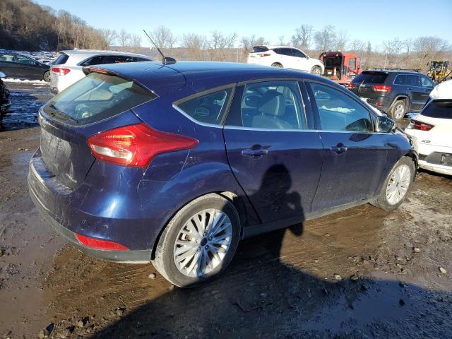 1FADP3N26HL212149 - 2017 FORD FOCUS TITANIUM BLUE photo 3