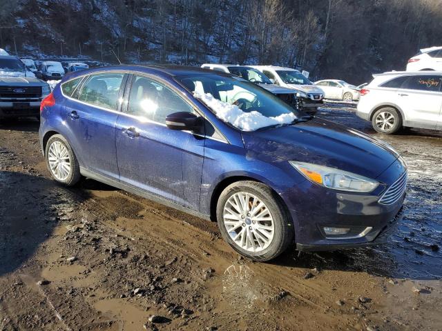 1FADP3N26HL212149 - 2017 FORD FOCUS TITANIUM BLUE photo 4