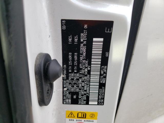 JTJBARBZ4J2170399 - 2018 LEXUS NX 300 BASE 白色 照片 13