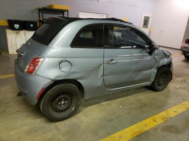 3C3CFFDR0DT514273 - 2013 FIAT 500 POP BLUE photo 3