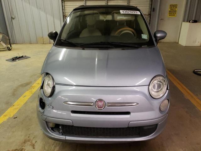 3C3CFFDR0DT514273 - 2013 FIAT 500 POP BLUE photo 5