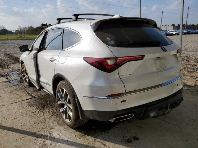 5J8YE1H47NL038639 - 2022 ACURA MDX TECHNOLOGY WHITE photo 2