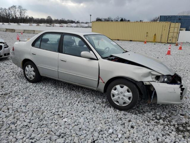 2T1BR12E71C459790 - 2001 TOYOTA COROLLA CE SILVER photo 4