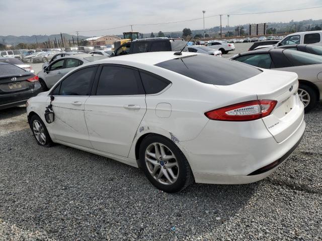 3FA6P0H7XDR126157 - 2013 FORD FUSION SE WHITE photo 2