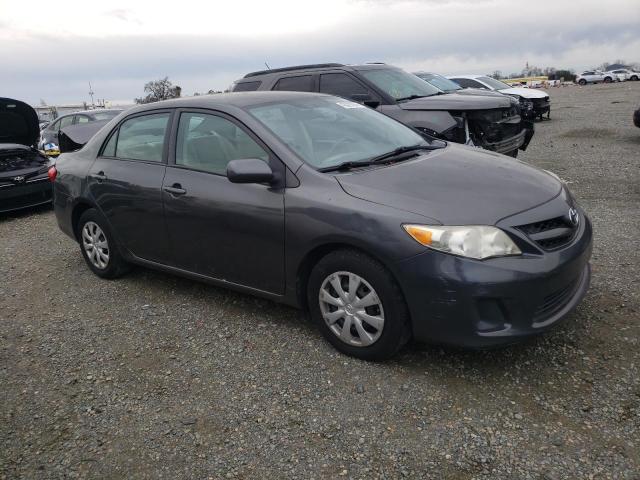 2T1BU4EE3BC668277 - 2011 TOYOTA COROLLA BASE GRAY photo 4