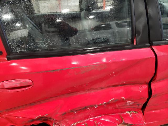 KL1TD526X5B393119 - 2005 CHEVROLET AVEO BASE RED photo 10