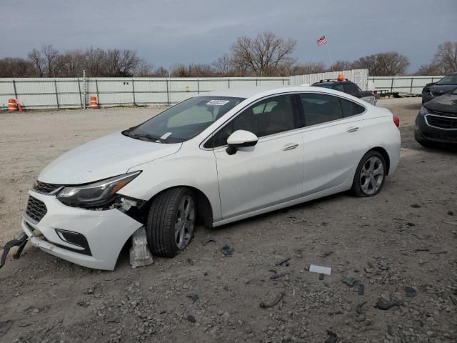 1G1BG5SM9G7260845 - 2016 CHEVROLET CRUZE PREMIER WHITE photo 1