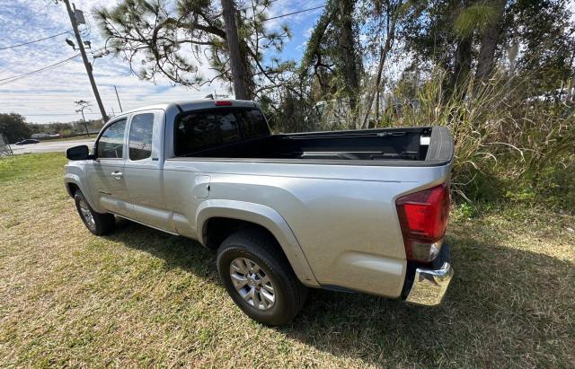 5TFRX5GN2JX120263 - 2018 TOYOTA TACOMA ACCESS CAB ვერცხლისფერი ფოტო 3