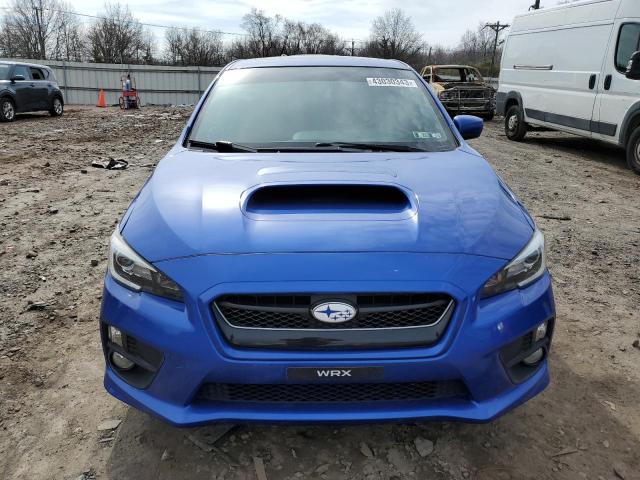 JF1VA1J60F9815613 - 2015 SUBARU WRX LIMITED BLUE photo 5