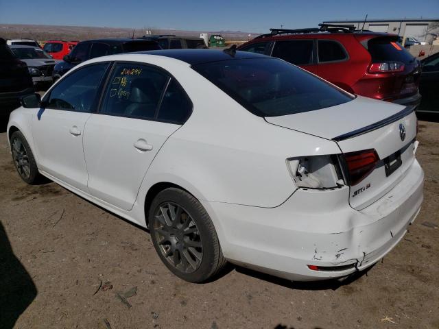 3VWD17AJ7JM211786 - 2018 VOLKSWAGEN JETTA SPORT WHITE photo 2