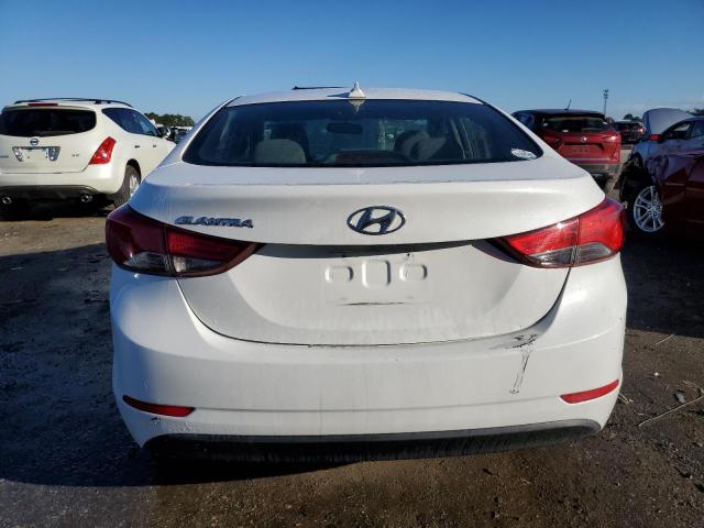 5NPDH4AE1GH780048 - 2016 HYUNDAI ELANTRA SE WHITE photo 6