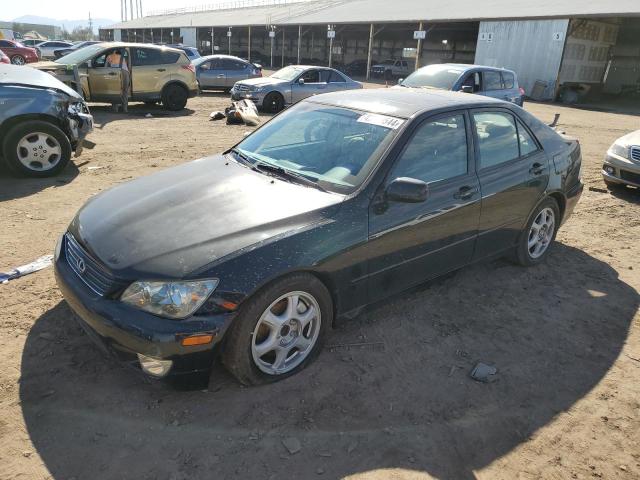 JTHBD182610002473 - 2001 LEXUS IS 300 BLACK photo 1