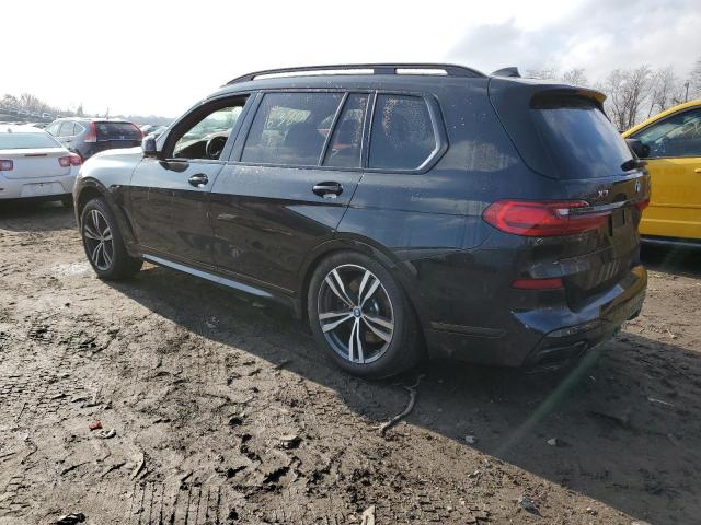 5UXCX6C0XM9F26713 - 2021 BMW X7 M50I BLACK photo 2