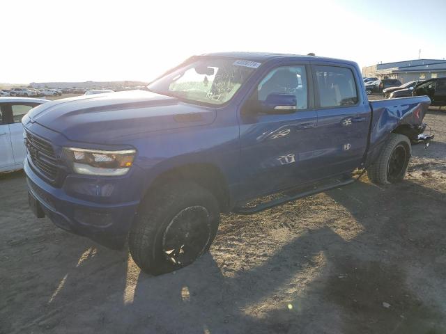 1C6SRFTT4KN631452 - 2019 RAM 1500 SPORT BLUE photo 1