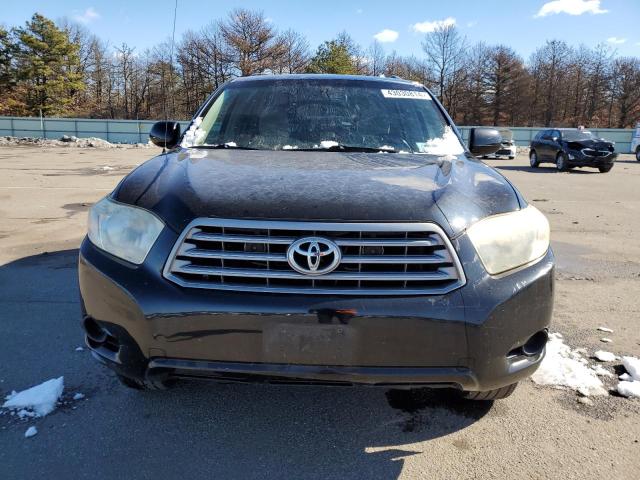 JTEDA41A092007718 - 2009 TOYOTA HIGHLANDER BLACK photo 5