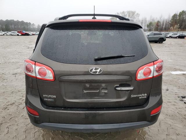 5XYZK4AG2BG047662 - 2011 HYUNDAI SANTA FE LIMITED BROWN photo 6