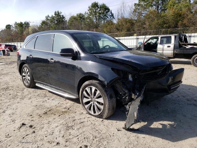 5FRYD4H46FB015469 - 2015 ACURA MDX TECHNOLOGY 黑色 照片 4