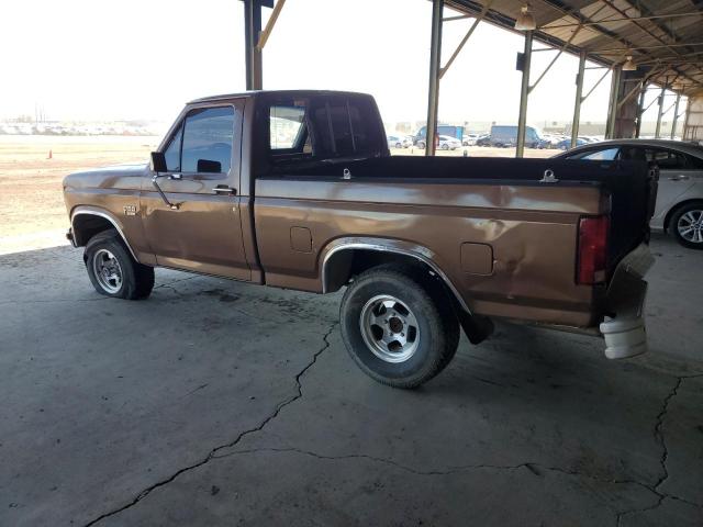 1FTEF14H6FPA01695 - 1985 FORD F150 BROWN photo 2
