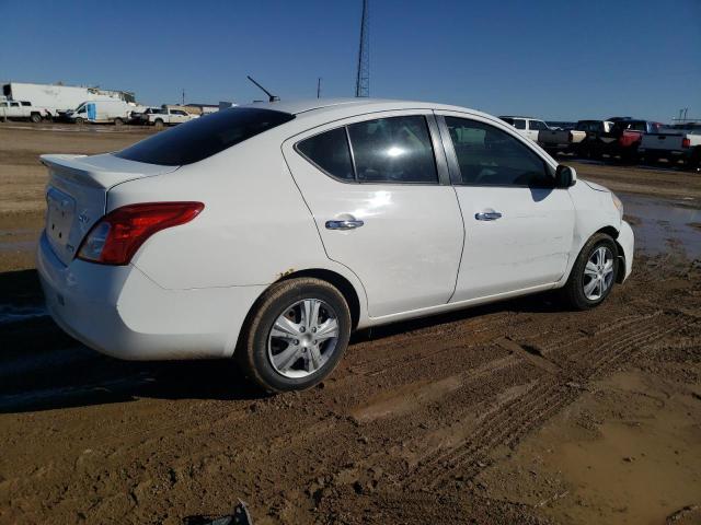 3N1CN7AP0DL851116 - 2013 NISSAN VERSA S WHITE photo 3