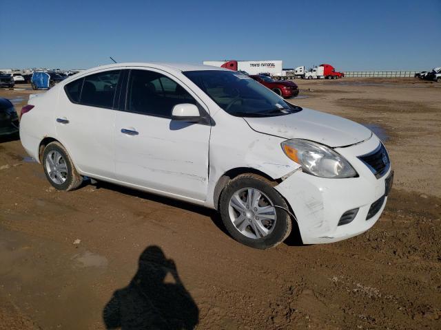 3N1CN7AP0DL851116 - 2013 NISSAN VERSA S WHITE photo 4