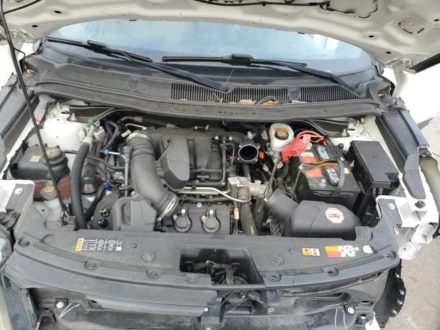 1FM5K8AR6KGB43827 - 2019 FORD EXPLORER POLICE INTERCEPTOR თეთრი ფოტო 11