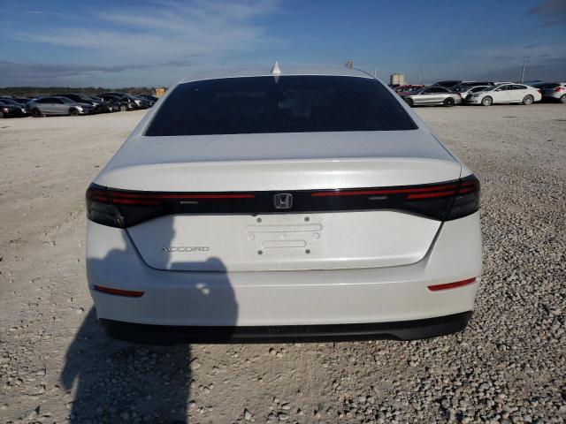 1HGCY1F32PA041572 - 2023 HONDA ACCORD EX WHITE photo 6