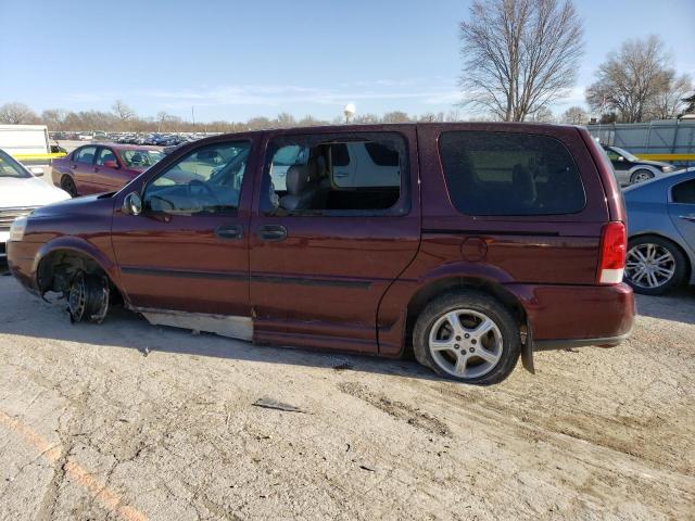 1GBDV13148D169962 - 2008 CHEVROLET UPLANDER INCOMPLETE 勃艮第红 照片 2