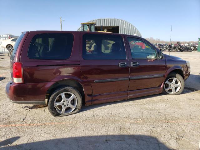 1GBDV13148D169962 - 2008 CHEVROLET UPLANDER INCOMPLETE BURGUNDY photo 3