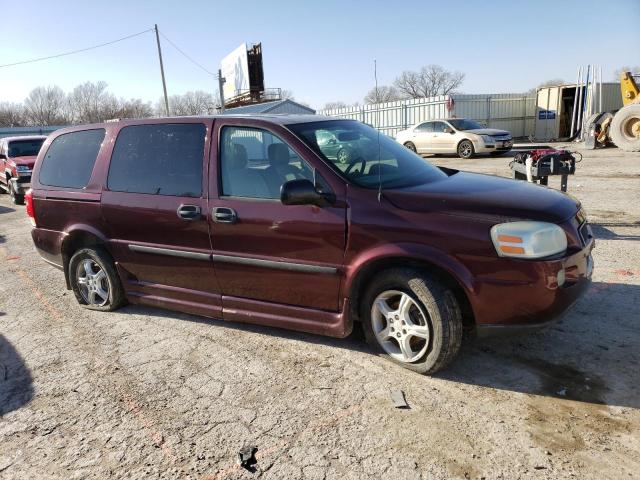 1GBDV13148D169962 - 2008 CHEVROLET UPLANDER INCOMPLETE 勃艮第红 照片 4