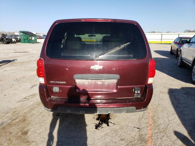1GBDV13148D169962 - 2008 CHEVROLET UPLANDER INCOMPLETE 勃艮第红 照片 6