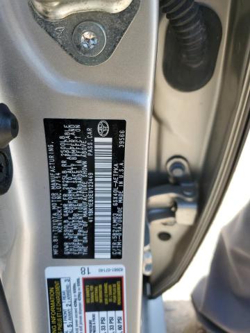 4T1BK1EB3EU123449 - 2014 TOYOTA AVALON BASE 棕色 照片 12