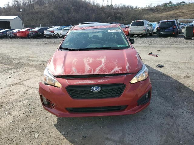 4S3GKAM6XK3610535 - 2019 SUBARU IMPREZA SPORT RED photo 5