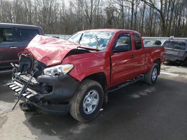 3TYSX5EN1MT005026 - 2021 TOYOTA TACOMA ACCESS CAB წითელი ფოტო 1