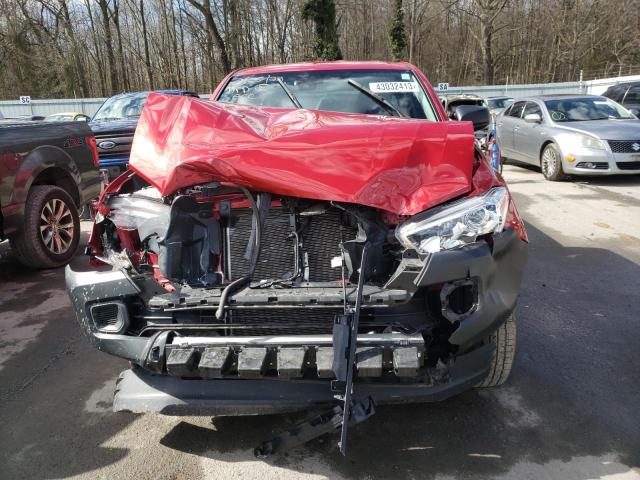 3TYSX5EN1MT005026 - 2021 TOYOTA TACOMA ACCESS CAB წითელი ფოტო 5