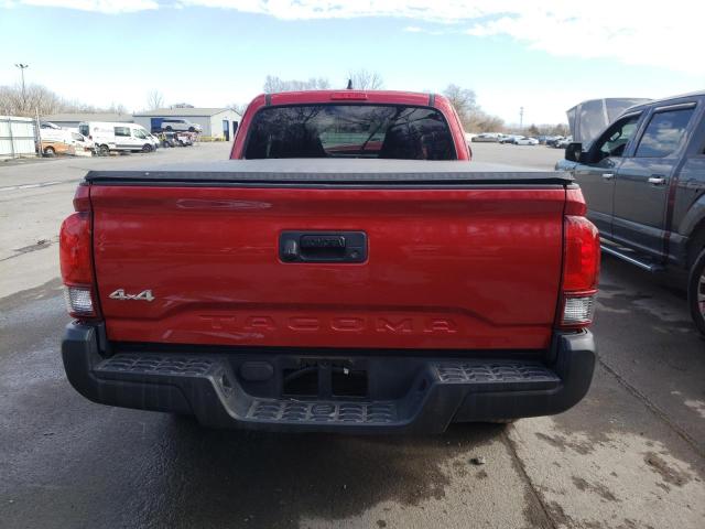 3TYSX5EN1MT005026 - 2021 TOYOTA TACOMA ACCESS CAB წითელი ფოტო 6
