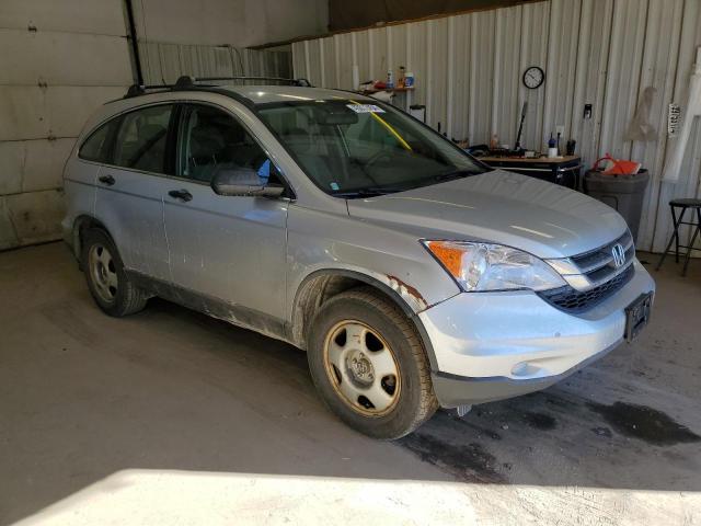 JHLRE4H31BC013911 - 2011 HONDA CR-V LX SILVER photo 4