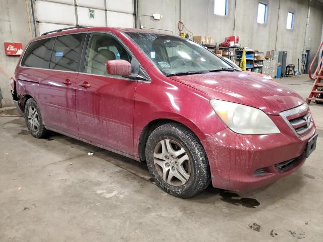 5FNRL38795B051720 - 2005 HONDA ODYSSEY EXL BURGUNDY photo 4