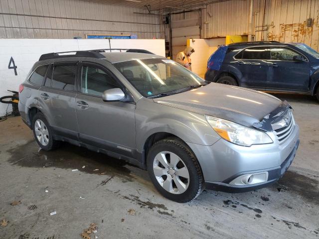 4S4BRBCC5B3332576 - 2011 SUBARU OUTBACK 2.5I PREMIUM SILVER photo 4