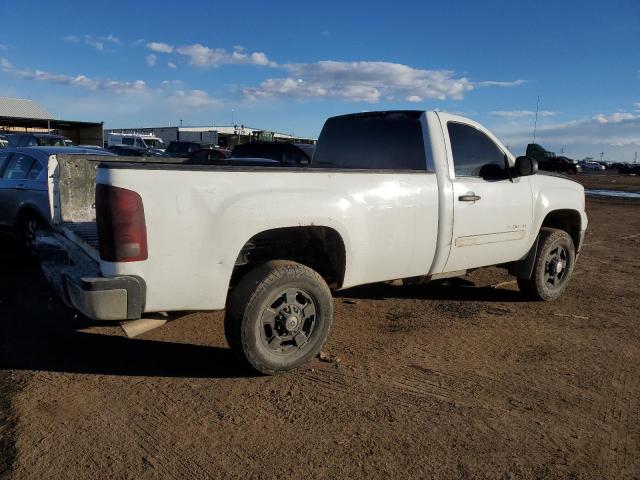 1GT020CGXBF108404 - 2011 GMC SIERRA K2500 SLE WHITE photo 3