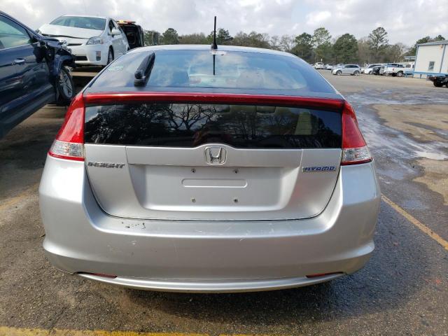 JHMZE2H72AS003783 - 2010 HONDA INSIGHT EX SILVER photo 6