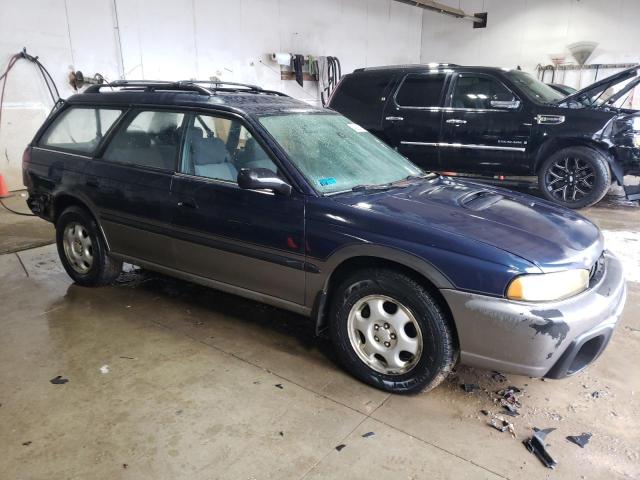 4S3BG6851V7654964 - 1997 SUBARU LEGACY OUTBACK BLUE photo 4