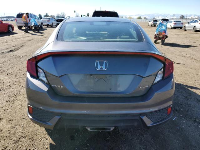 2HGFC4B85KH306106 - 2019 HONDA CIVIC SPORT 灰色 照片 6