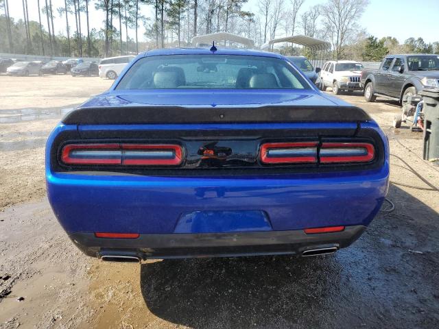 2C3CDZAG8MH573381 - 2021 DODGE CHALLENGER SXT BLUE photo 6