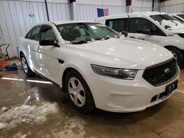 1FAHP2M81DG130463 - 2013 FORD TAURUS POLICE INTERCEPTOR WHITE photo 4